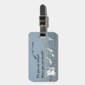 Product aanpassen bagagelabel (Voorkant verticaal)