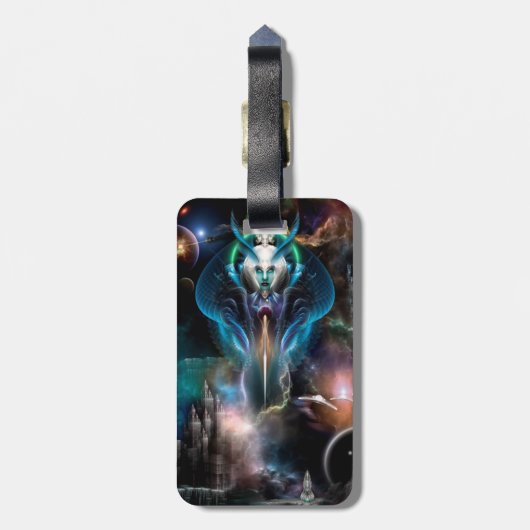 Product aanpassen bagagelabel (Achterkant verticaal)