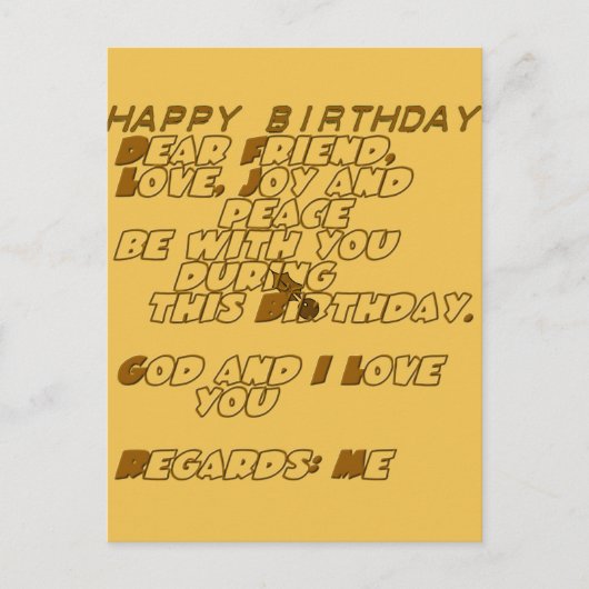 Product aanpassen briefkaart (Voorkant)