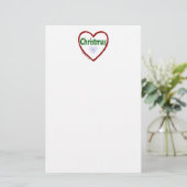 Product aanpassen briefpapier (Staand voorkant)
