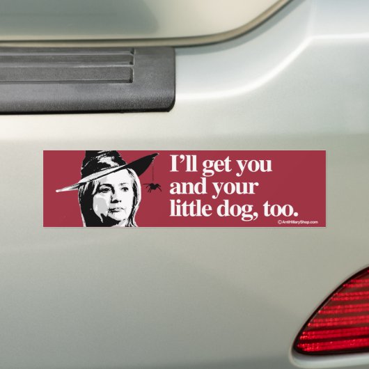 Product aanpassen bumpersticker (Op auto)