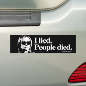 Product aanpassen bumpersticker (Op auto)