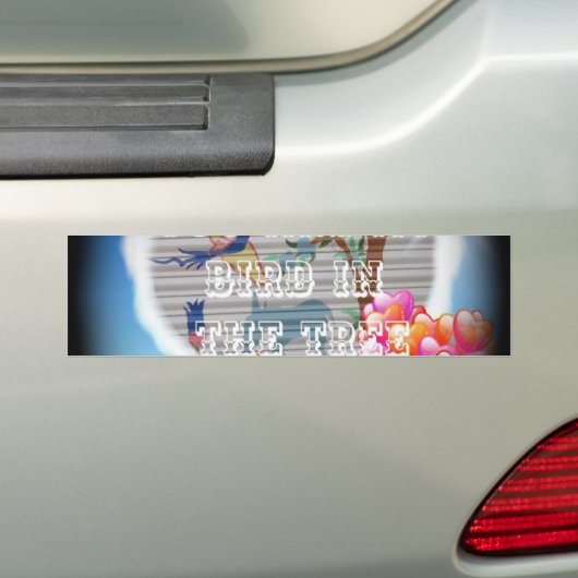 Product aanpassen bumpersticker (Op auto)