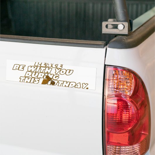 Product aanpassen bumpersticker (Op Truck)
