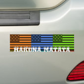 Product aanpassen bumpersticker (Op auto)
