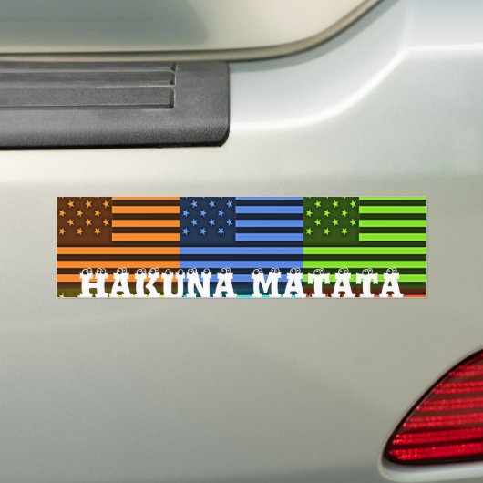 Product aanpassen bumpersticker (Op auto)