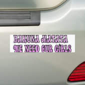 Product aanpassen bumpersticker (Op auto)