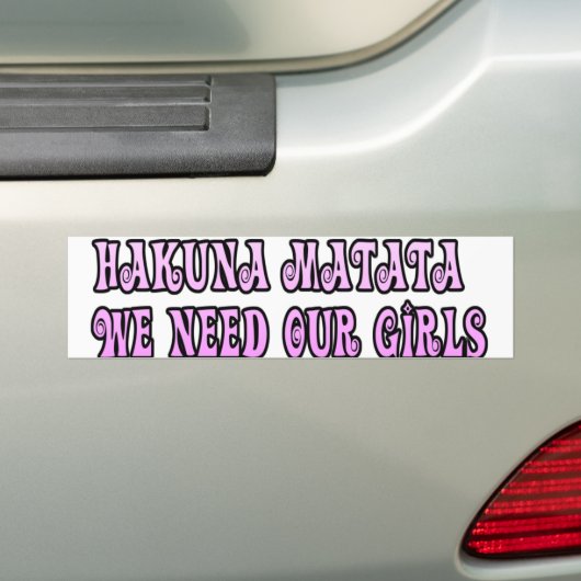 Product aanpassen bumpersticker (Op auto)