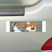 Product aanpassen bumpersticker (Op auto)