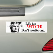 Product aanpassen bumpersticker (Op auto)