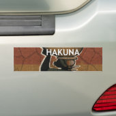 Product aanpassen bumpersticker (Op auto)