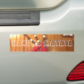 Product aanpassen bumpersticker (Op auto)