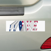 Product aanpassen bumpersticker (Op auto)