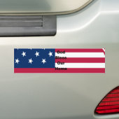 Product aanpassen bumpersticker (Op auto)