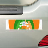 Product aanpassen bumpersticker (Op auto)