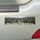 Product aanpassen bumpersticker (Op auto)
