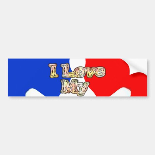 Product aanpassen bumpersticker (Voorkant)