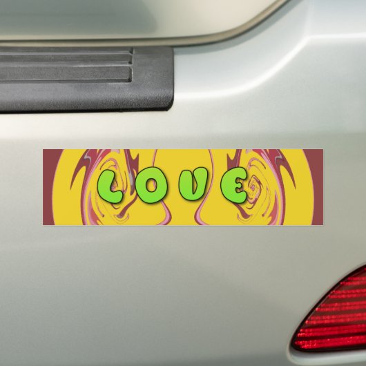 Product aanpassen bumpersticker (Op auto)