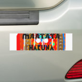 Product aanpassen bumpersticker (Op auto)