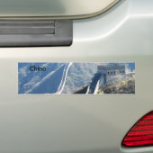 Product aanpassen bumpersticker (Op auto)