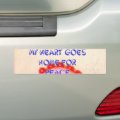 Product aanpassen bumpersticker (Op auto)