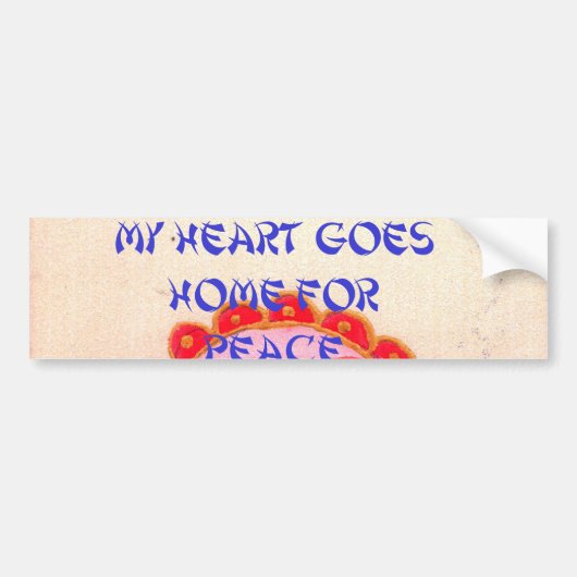 Product aanpassen bumpersticker (Voorkant)