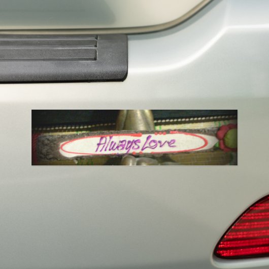 Product aanpassen bumpersticker (Op auto)