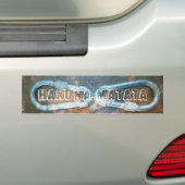 Product aanpassen bumpersticker (Op auto)