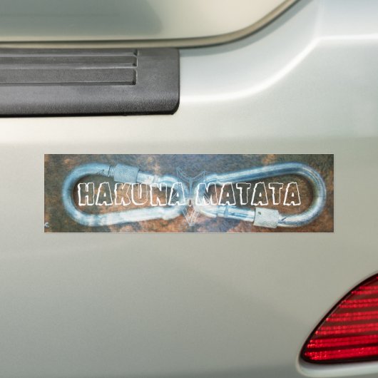 Product aanpassen bumpersticker (Op auto)