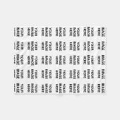 Product aanpassen fleece deken (Voorkant (Horizontaal))