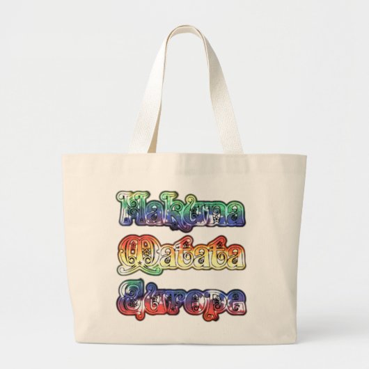 Product aanpassen grote tote bag (Voorkant)