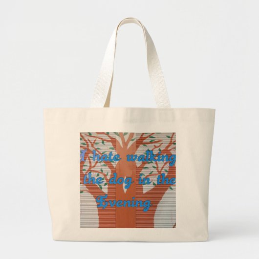 Product aanpassen grote tote bag (Voorkant)
