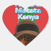 Product aanpassen hart sticker (Voorkant)