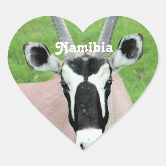 Product aanpassen hart sticker (Voorkant)