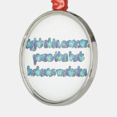 Product aanpassen metalen ornament (Links)