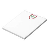 Product aanpassen notitieblok (Linkerzijde)