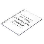 Product aanpassen notitieboek (Linkerzijde)