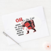 Product aanpassen ovale sticker (Envelop)