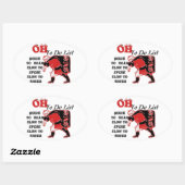 Product aanpassen ovale sticker (Vel)