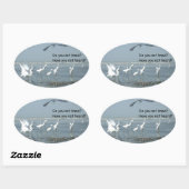 Product aanpassen ovale sticker (Vel)