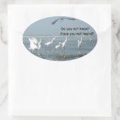 Product aanpassen ovale sticker (Tas)