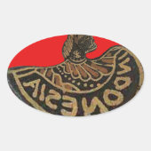 Product aanpassen ovale sticker (Voorkant)