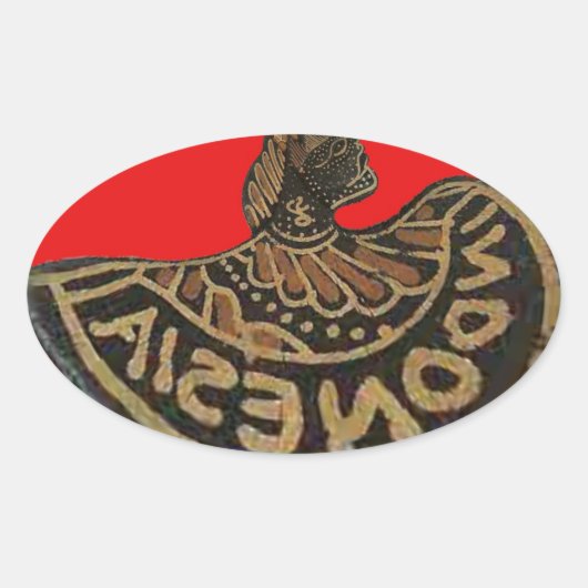 Product aanpassen ovale sticker (Voorkant)