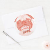 Product aanpassen ronde sticker (Envelop)