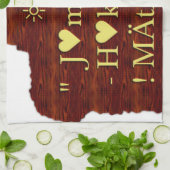 Product aanpassen theedoek (Gevouwen)