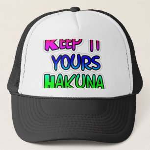 Product aanpassen trucker pet