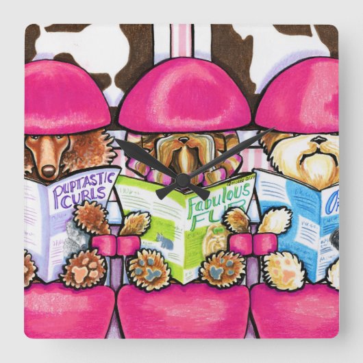 Product aanpassen vierkante klok (Voorkant)