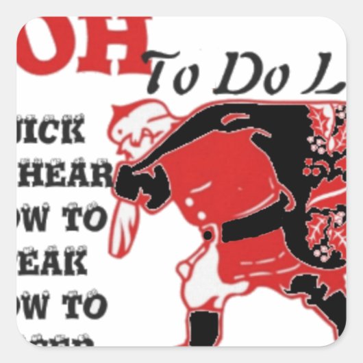 Product aanpassen vierkante sticker (Voorkant)