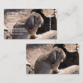 Product aanpassen visitekaartje (Voorkant / Achterkant)