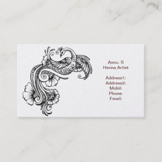 Product aanpassen visitekaartje